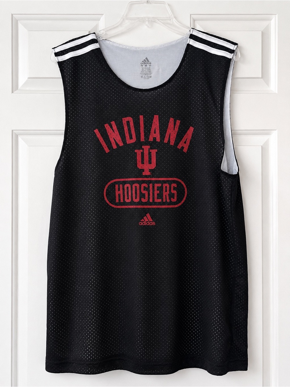 Adidas Indiana University Hoosiers Mesh Jersey Tank Top Men’s Medium